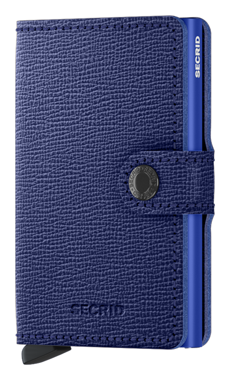 Secrid Crisple Miniwallet - Cobalt front view