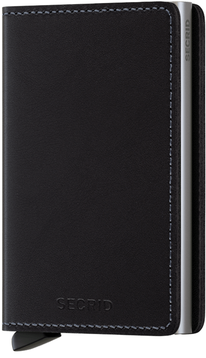 Secrid Original Slimwallet - Black front view