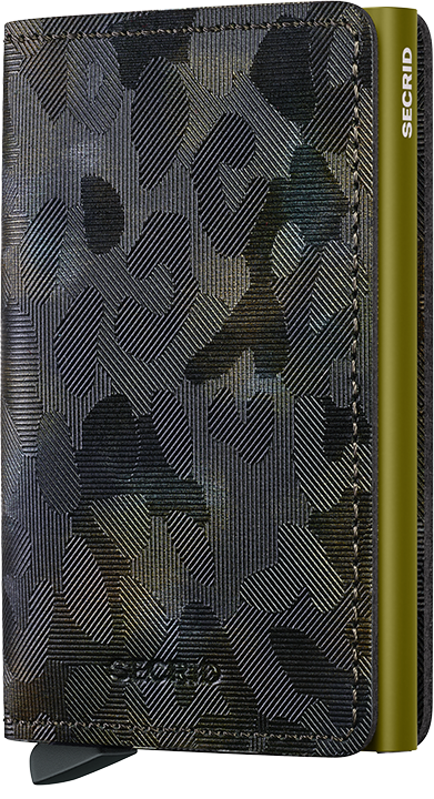 Secrid Jungle Slimwallet - Moss front view