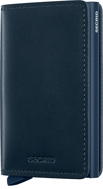 Secrid Original Slimwallet - Navy-Navy front view