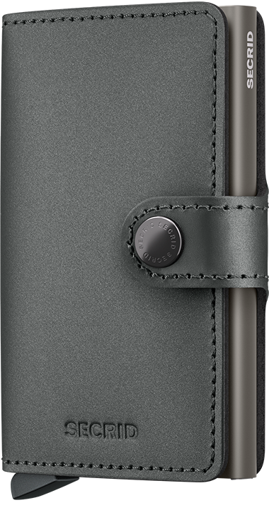 Secrid Matte Miniwallet - Satin Steel