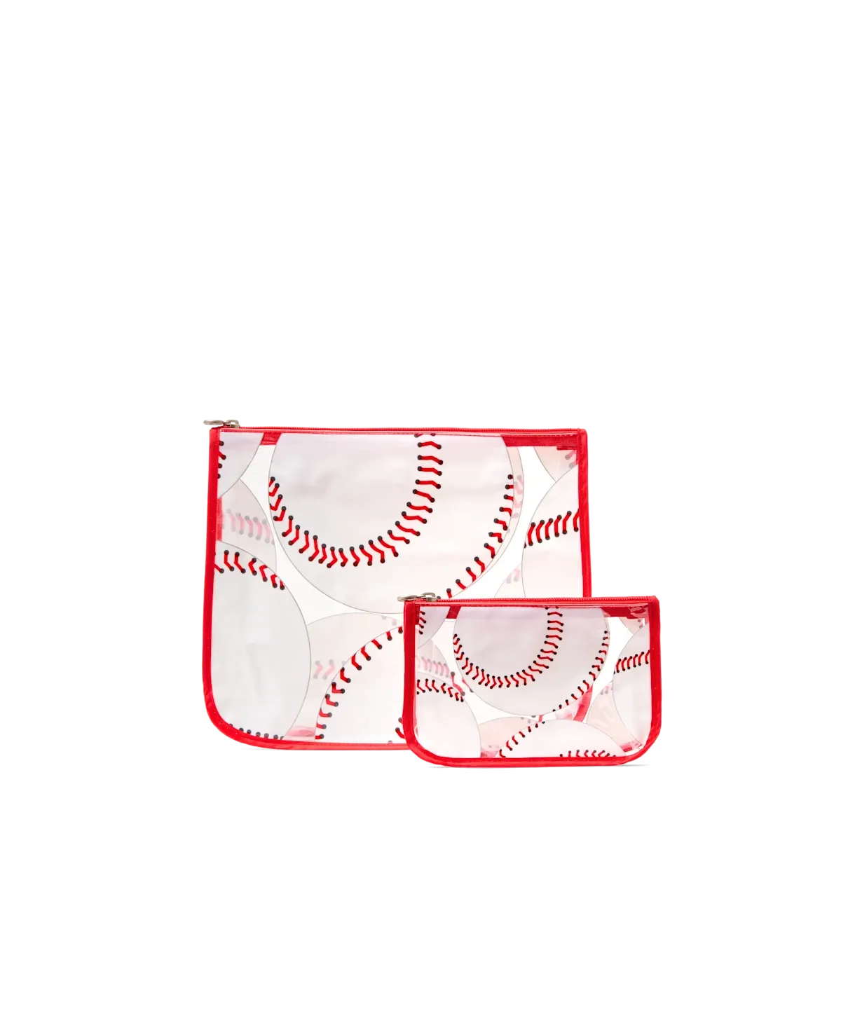Bogg Bag Decorative Insert Zipper Pouch Set - Baseball