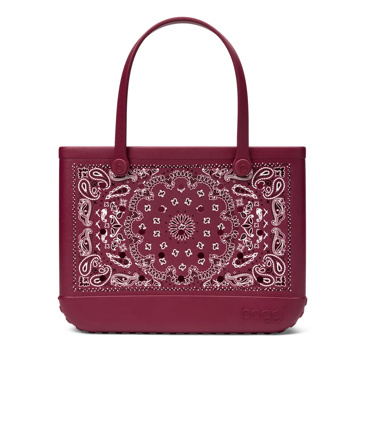 Bogg Bag Original Large/X-Large Tote - Bandana - Mulled Wine