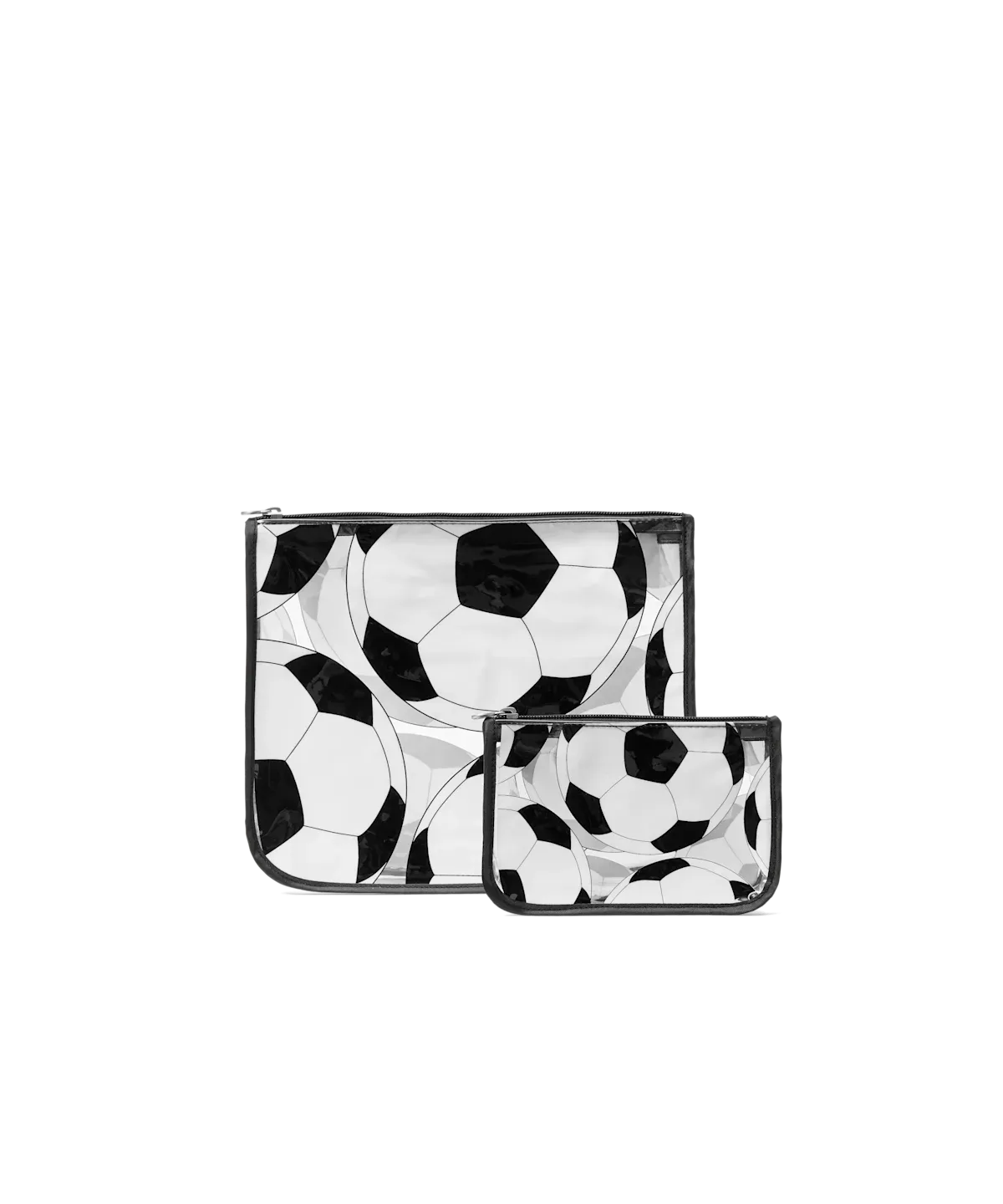 Bogg Bag Decorative Insert Zipper Pouch Set - Soccer