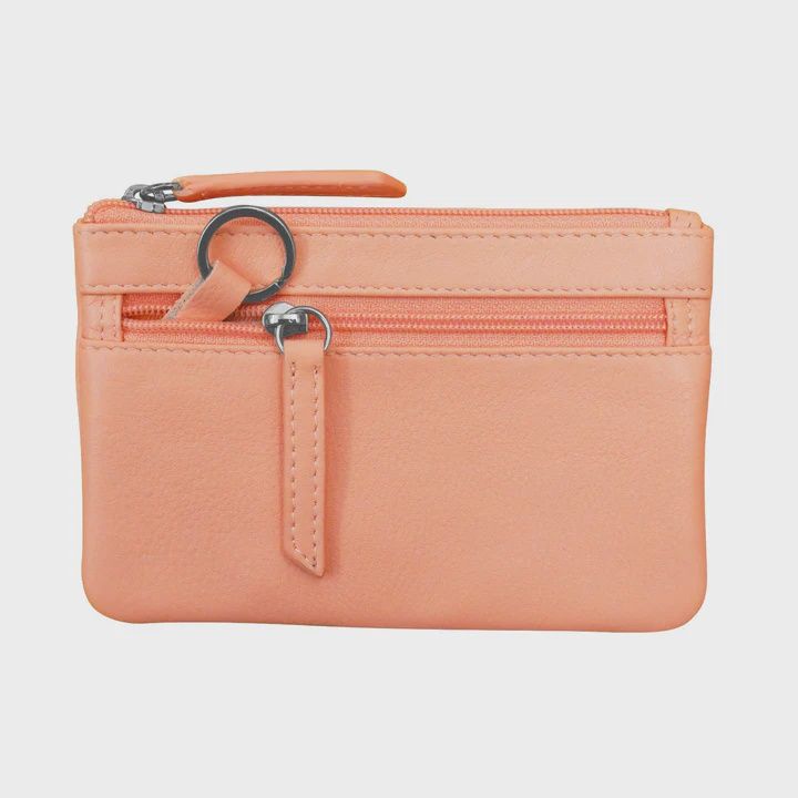 ili New York 6413 Coin Purse - Peach