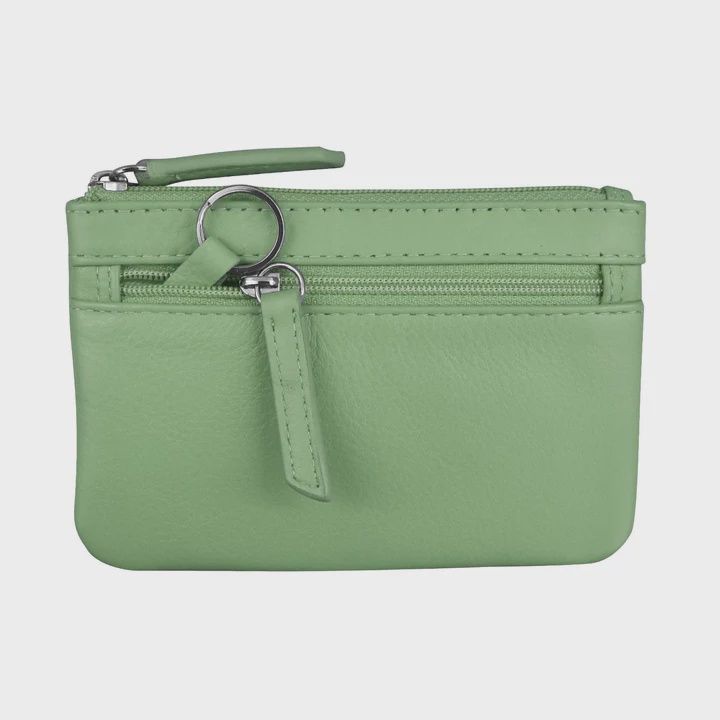 ili New York 6413 Coin Purse - Sage
