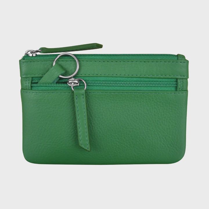 ili New York 6413 Coin Purse - Emerald