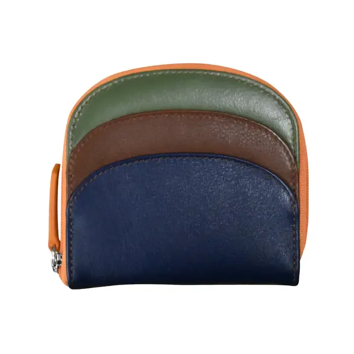 ili New York 6235 Mini Dome Wallet - Harvest Multi
