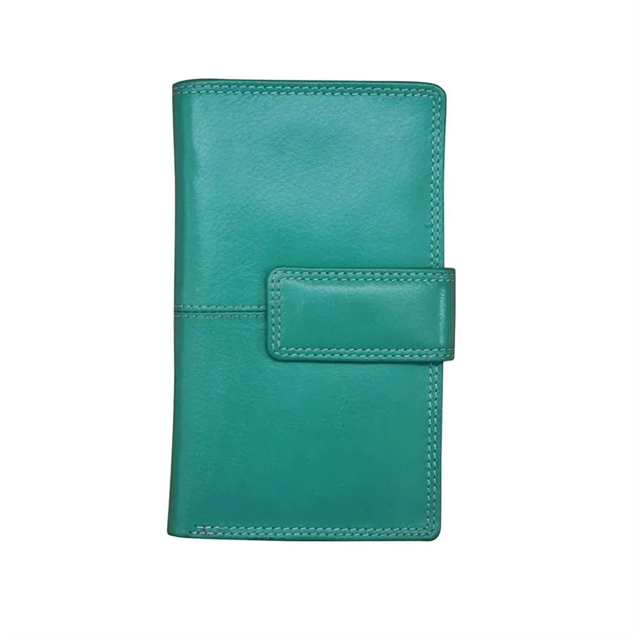 ili New York 7826 Midi Wallet - Jeans Blue