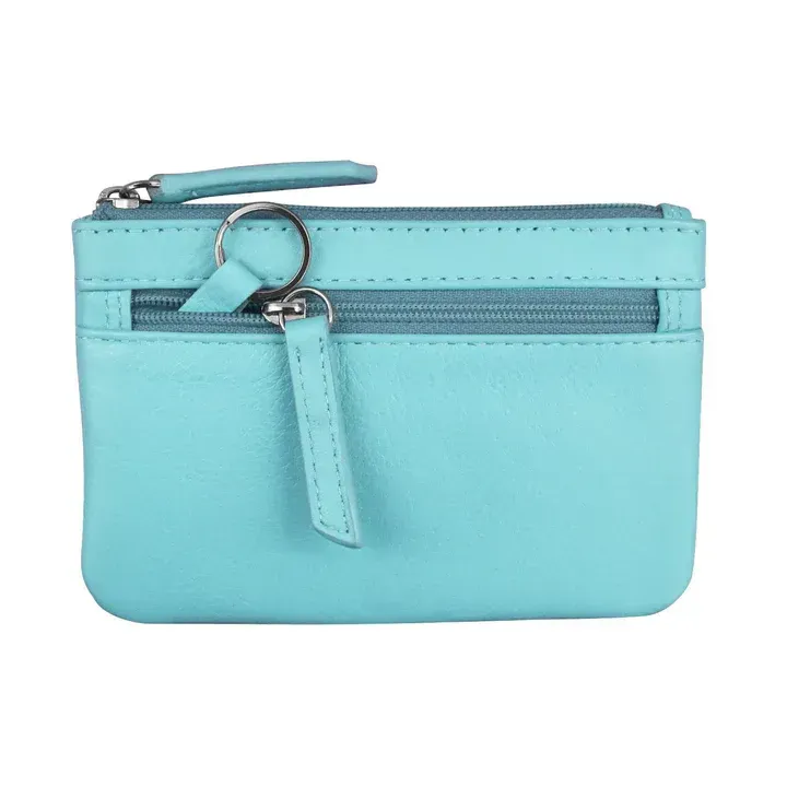ili New York 6413 Coin Purse - Turquoise