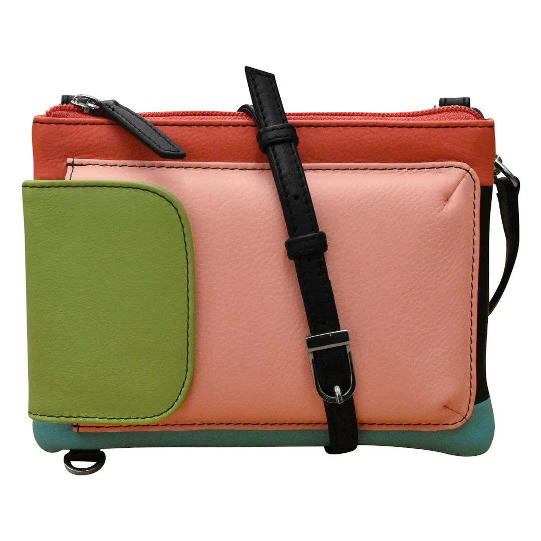 ili New York 6040 Two-Way Phone Bag - Peach Multi