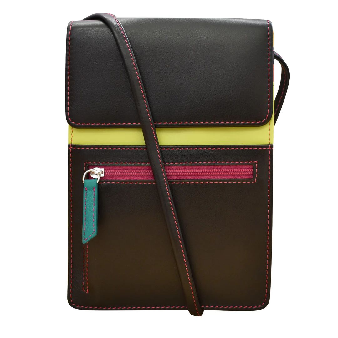 ili New York 6824 Large Organizer on a String - Black Brights
