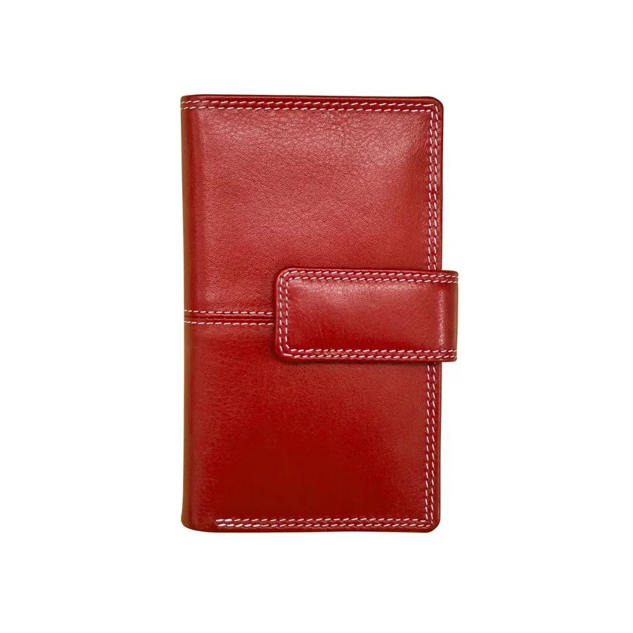 ili New York 7826 Midi Wallet - Red