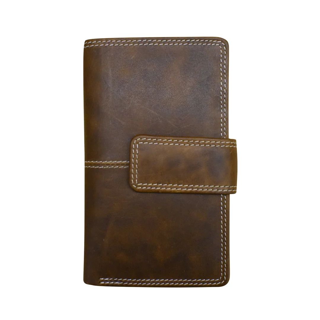ili New York 7826 Midi Wallet - Rustic Brown