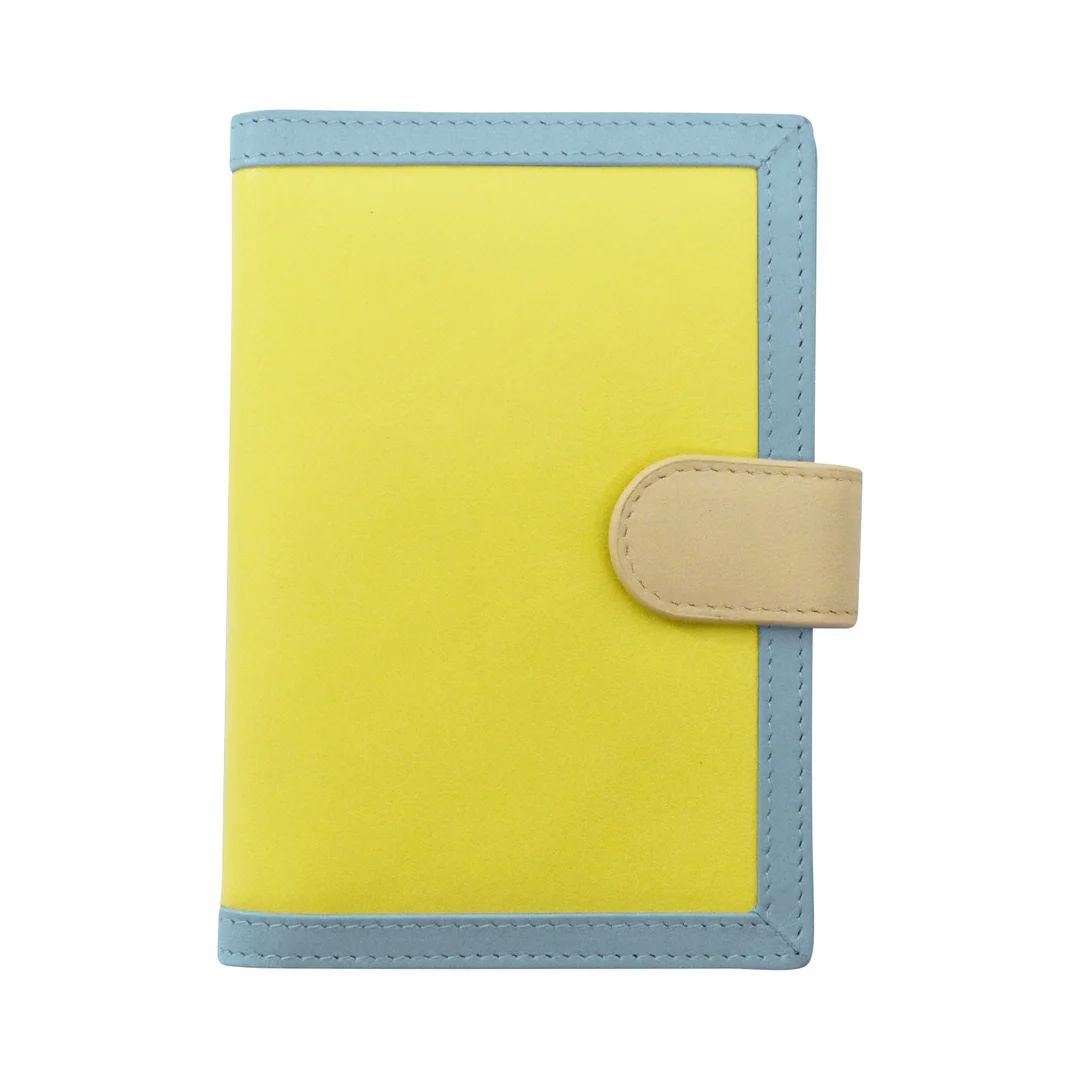 ili New York 6755 Multi Color Passport Wallet - Sorrento