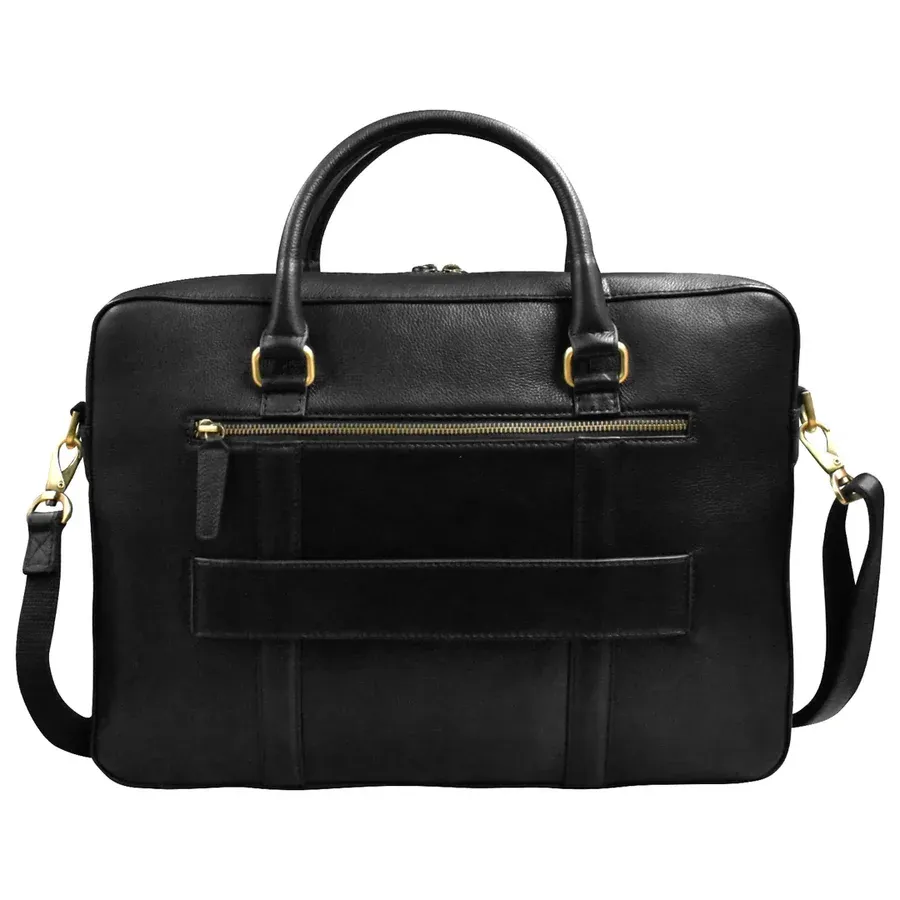ili New York Laptop Briefcase - Black