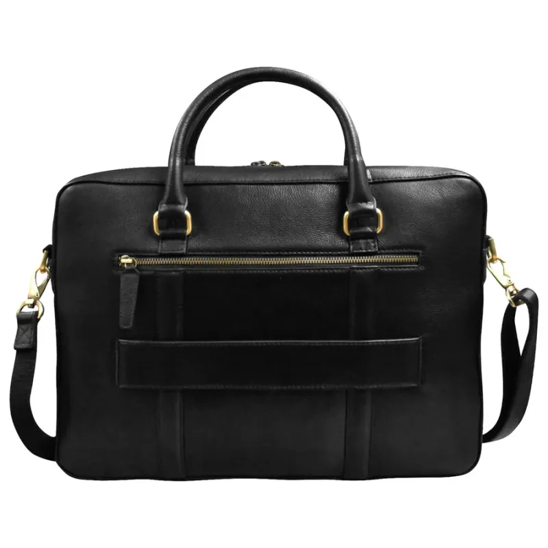 ili New York Laptop Briefcase - Black