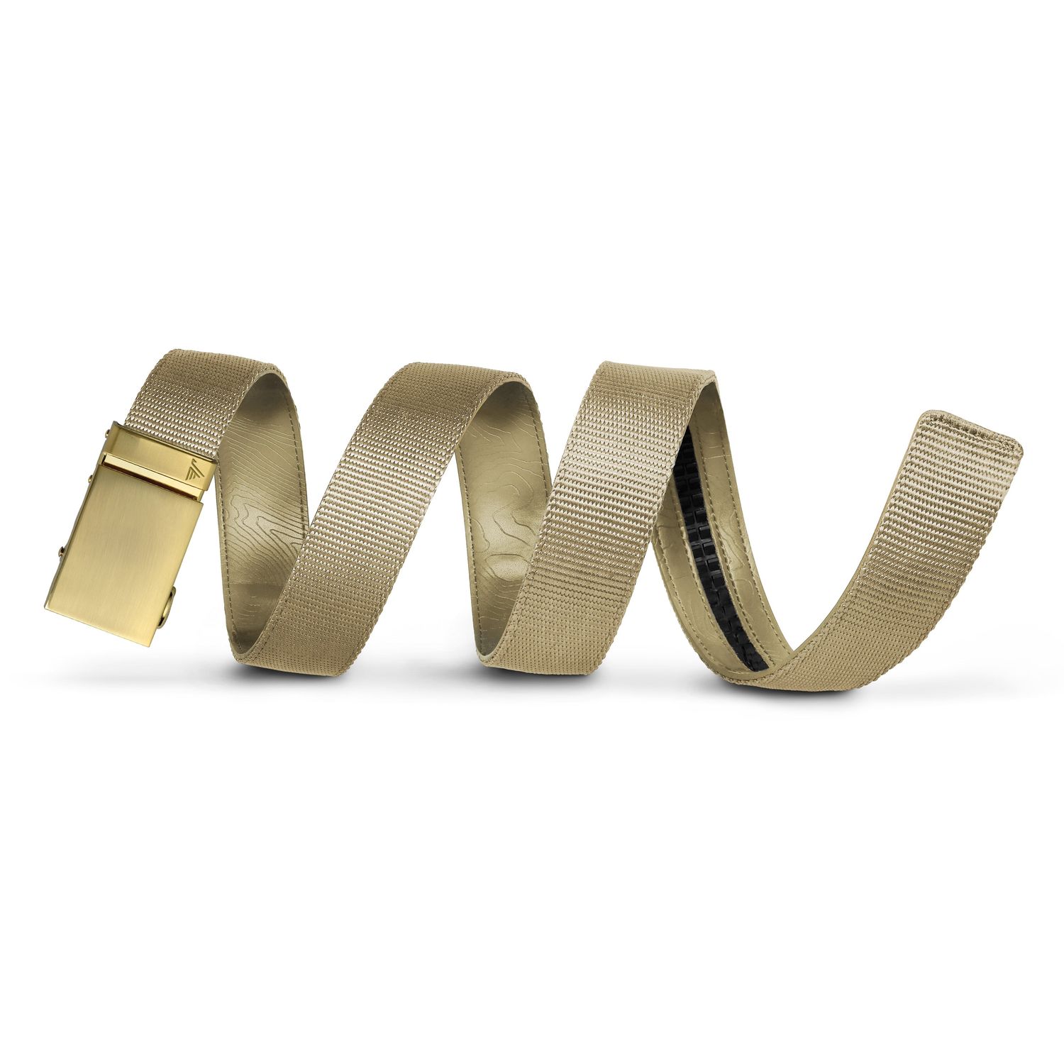 Mission Belt Gold 40mm Nylon Ratchet Belt - Tan