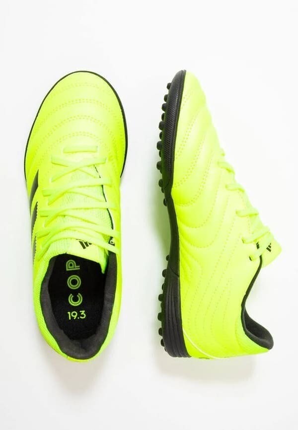 Scarpe calcetto Adidas Copa 19.3 TF bambino giallo/nero