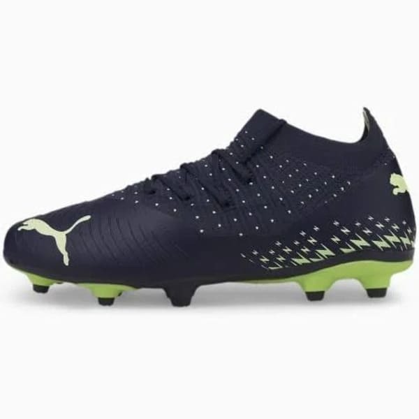 Scarpe calcio bambino Puma Future Z 3.4 FG/AG nero/giallo