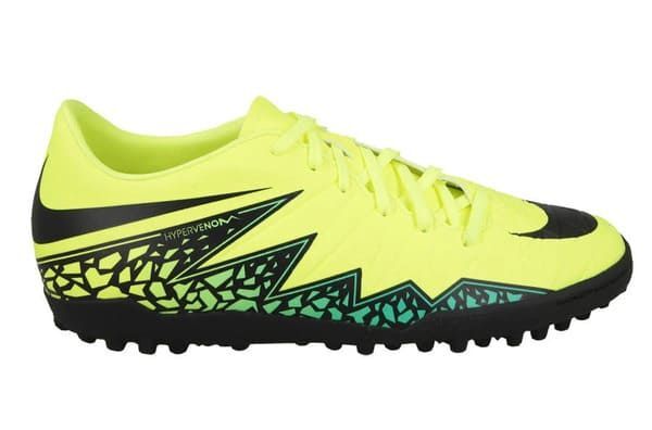 Scarpe da calcetto bambino Nike Hypervenom Phelon II TF giallo/verde/nero
