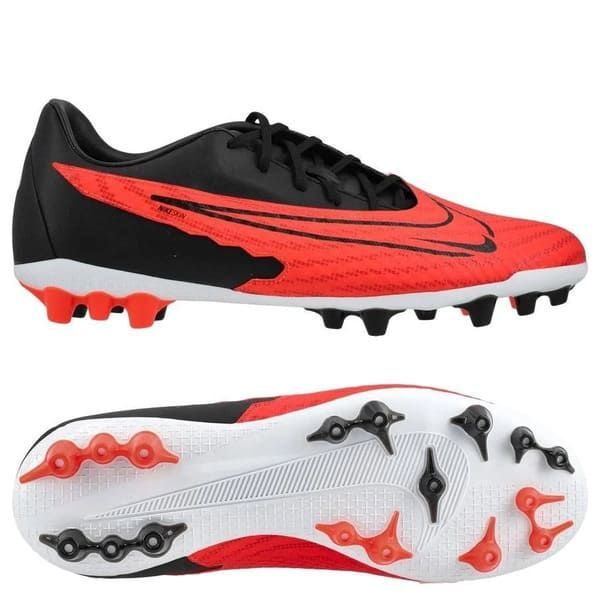 Scarpe da calcio Nike Phantom GX Academy AG rosso/nero/bianco