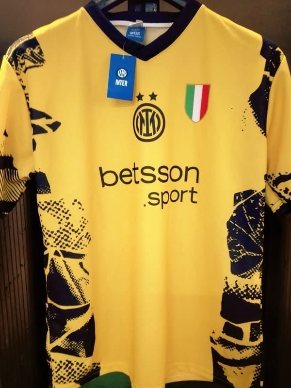 Maglia replica Inter third 2024/25 gialla bambino/a