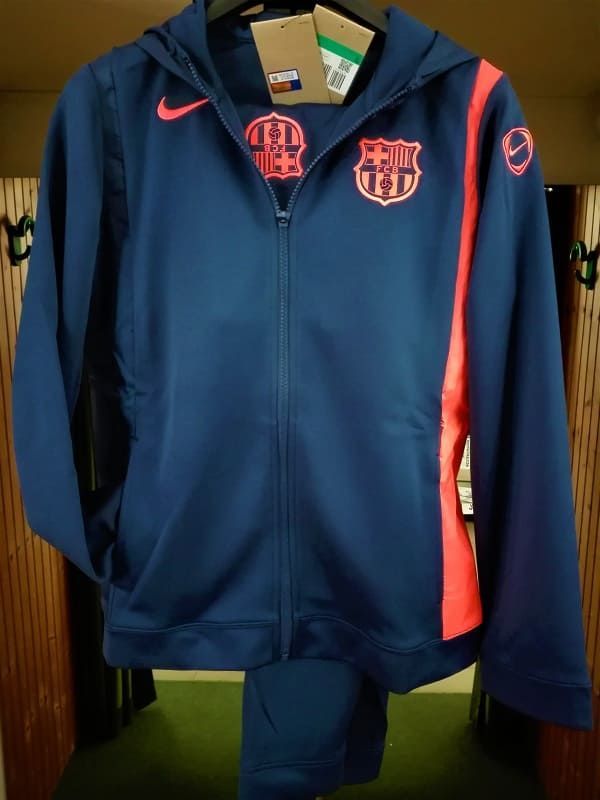 Tuta bambino Barcellona 25/26 blu/salmone - Nike