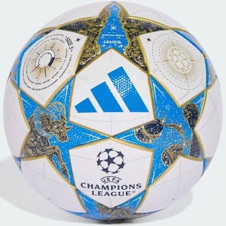 Pallone della Champions 25/26 bianco/blu/oro con box - Adidas