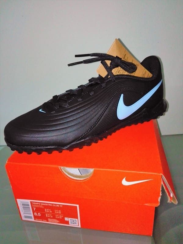 Scarpe da calcetto Nike Tiempo Maestro Club TF - Nero