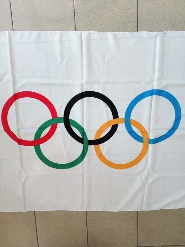 Bandiera Olimpiadi cm 100x150
