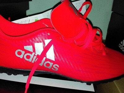 Adidas X 16.4 TF Scarpe da calcetto Adidas X 16.4 TF rosso arancio/silver