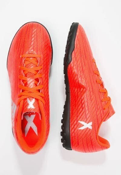 Scarpe da calcetto Adidas X 16.4 TF rosso arancio/silver