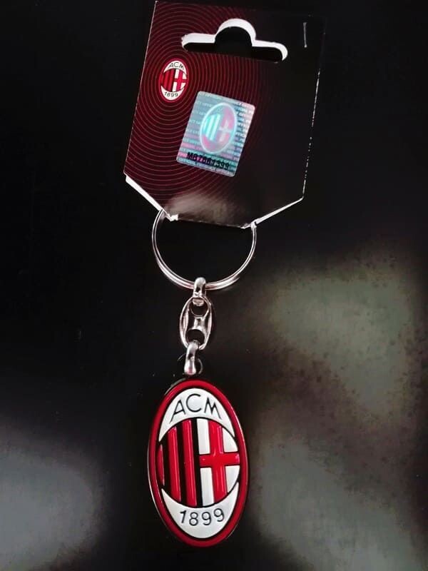 Portachiavi Milan smaltato Potachiavi del Milan