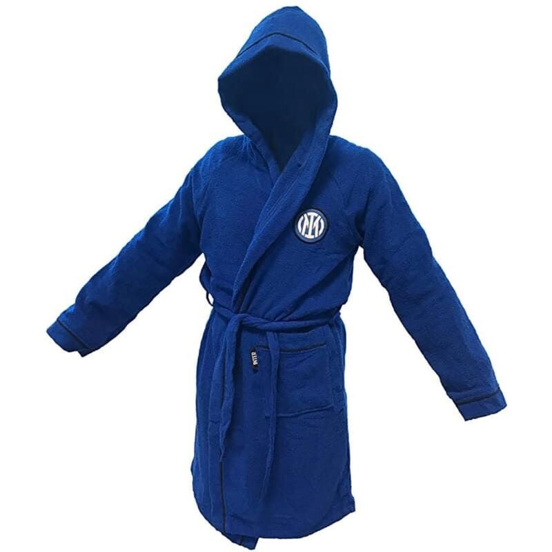Accappatoio Inter bambino in microspugna Accappatoio dell'Inter bambino