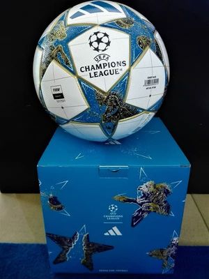 Pallone della Champions 25/26 bianco/blu/oro con box - Adidas