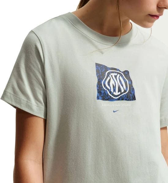 T-shirt bambino Inter Football grigio - Nike