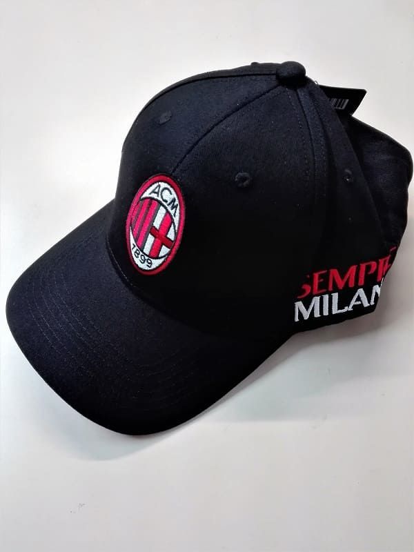 Cappellino del Milan nero