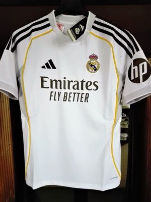 Maglia Real Madrid bambino 25/26 home Maglia del Real Madrid 2025/2026 bianca bambino - Adidas
