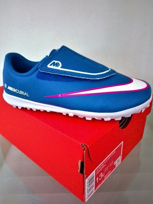 Scarpe da calcetto Vapor 16 Club TF bambino unisex blu - Nike