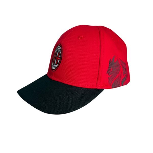 Cappellino Milan bambino rossonero