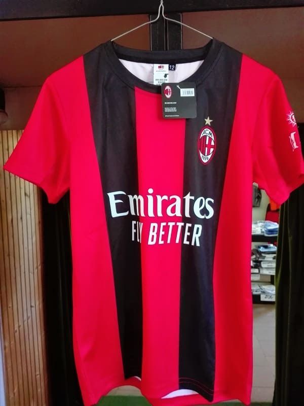 Maglia Milan replica 2026/2027 bambino rossonera