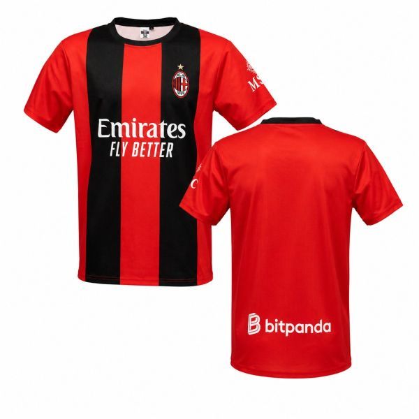 Maglia Milan replica 2026/2027 bambino rossonera