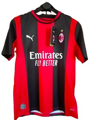 Maglia Milan bambino gara home 2026/27 Maglia ufficiale Milan bambino 2026/2027 - Puma