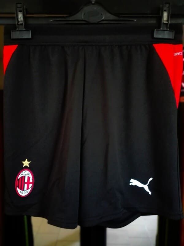 Calzoncini Milan bambino 26/27 home neri - Puma