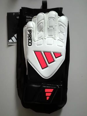 Guanti da portiere Predator Match bianco/nero/arancione - Adidas