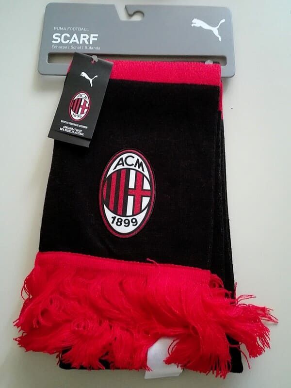 Sciarpa del Milan ufficiale rossonera - Puma