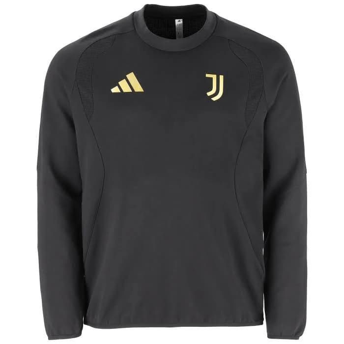 Felpa Juventus FC Tt Crew Nero - Adidas