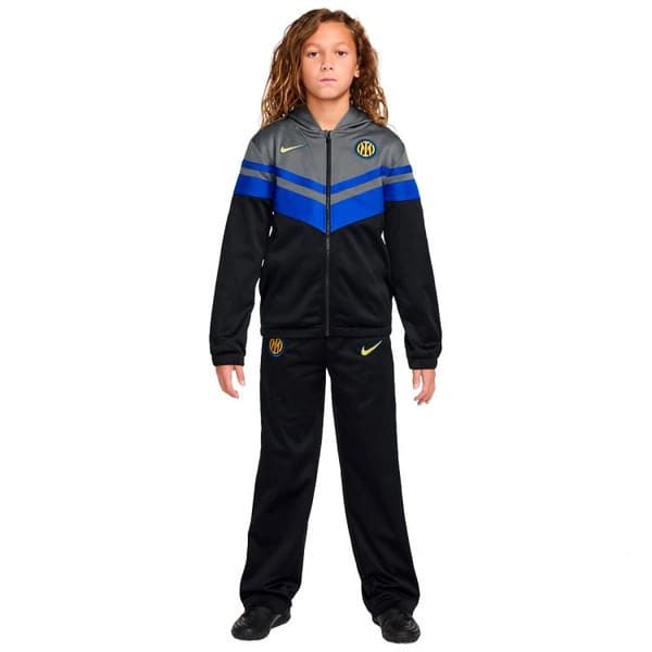Tuta Inter Nike bambino 2026/2027 - Grigio/Nero/Blu/Giallo