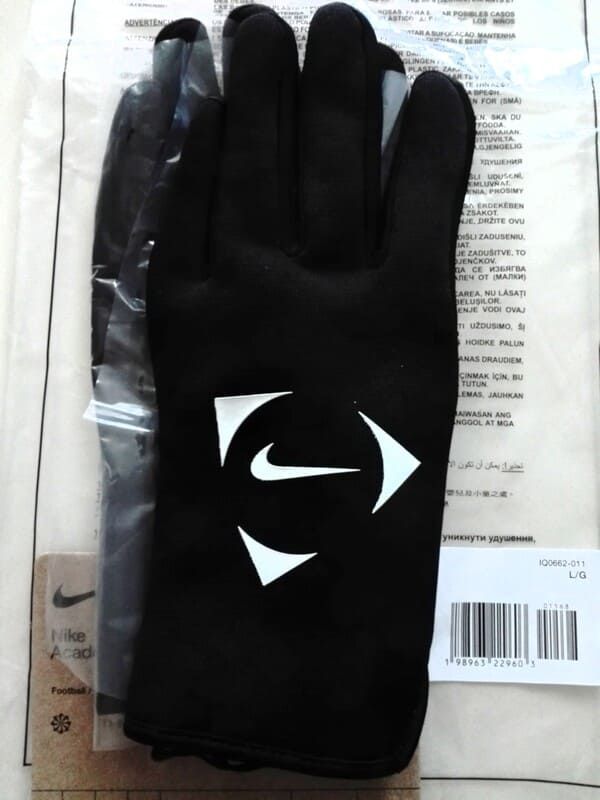 Guanti calcio Therma-FIT Academy unisex adulto Nero - Nike